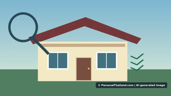 Buying a House in Thailand: Inspections, Contracts and Hidden Costs (illustration) Concept illustration for Buying a House in Thailand: Inspections, Contracts and Hidden Costs; AI-generated image