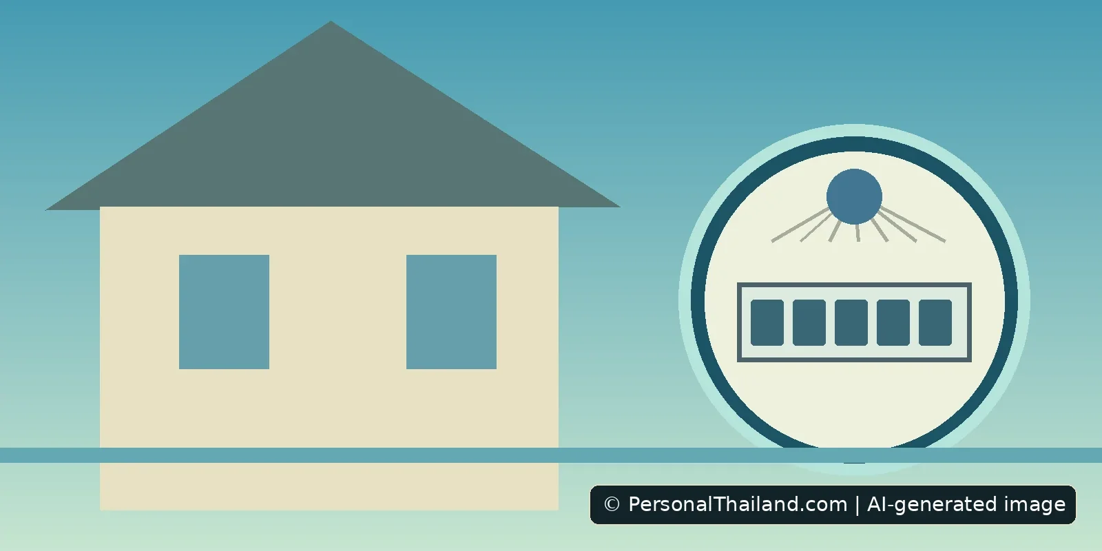 Water Bills in Thailand: Understanding Charges and Payment Options (illustration) Illustrative concept for Water Bills in Thailand: Understanding Charges and Payment Options; AI-generated image