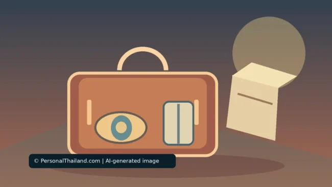Illustrative concept for Counterfeit Goods in Thailand: What Travelers Should Know Before Flying Home; AI-generated image