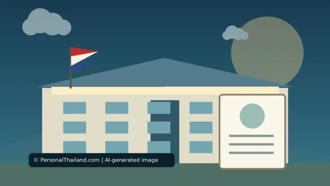 Illustrative concept for Bangkok Immigration Offices: How to Find the Right Service Location; AI-generated image
