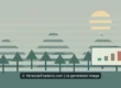 Editorial concept illustration for Northern Thailand Haze Season: PM2.5, Health and Travel Planning; AI-generated image