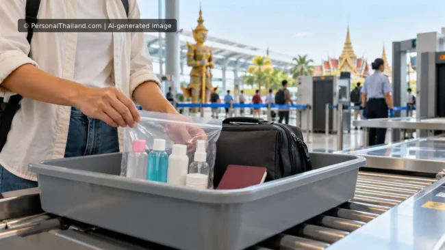 Thailand Airport Liquid Rules in Thailand